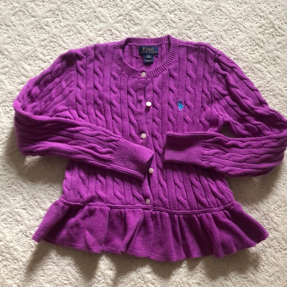 Ralph Lauren peplum sweater